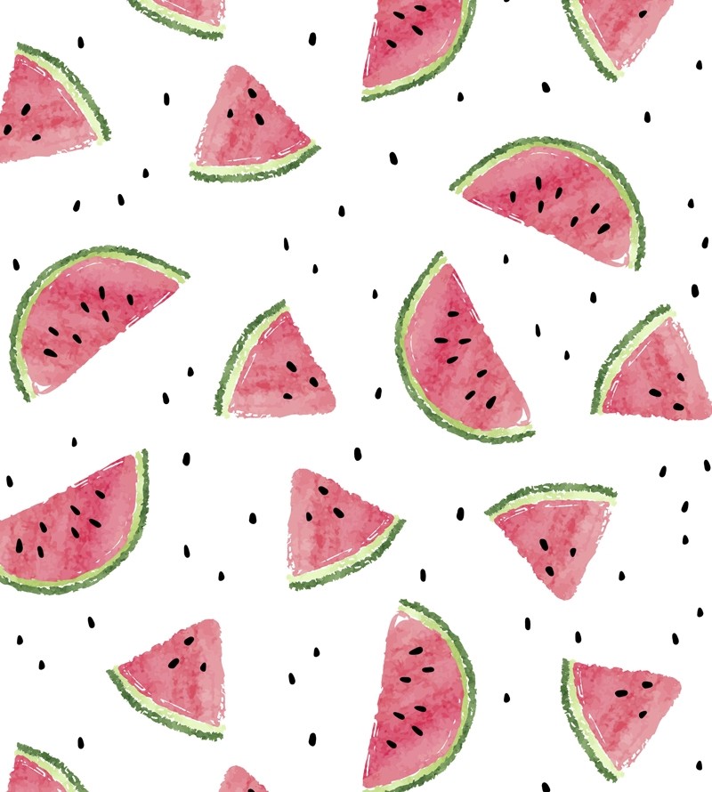 Papel de Parede Infantil Com Lindas Melancias - Kids 234