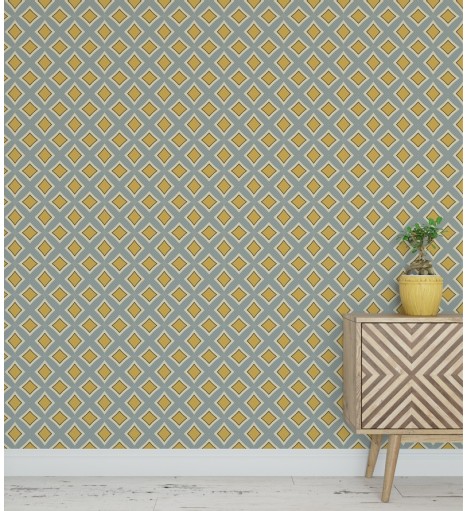 Papel de parede Com Cores Leves e Belas Formas- Geométrico 454