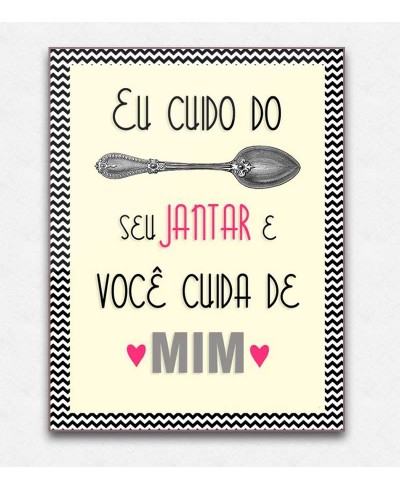 Poster decorativo Jantar