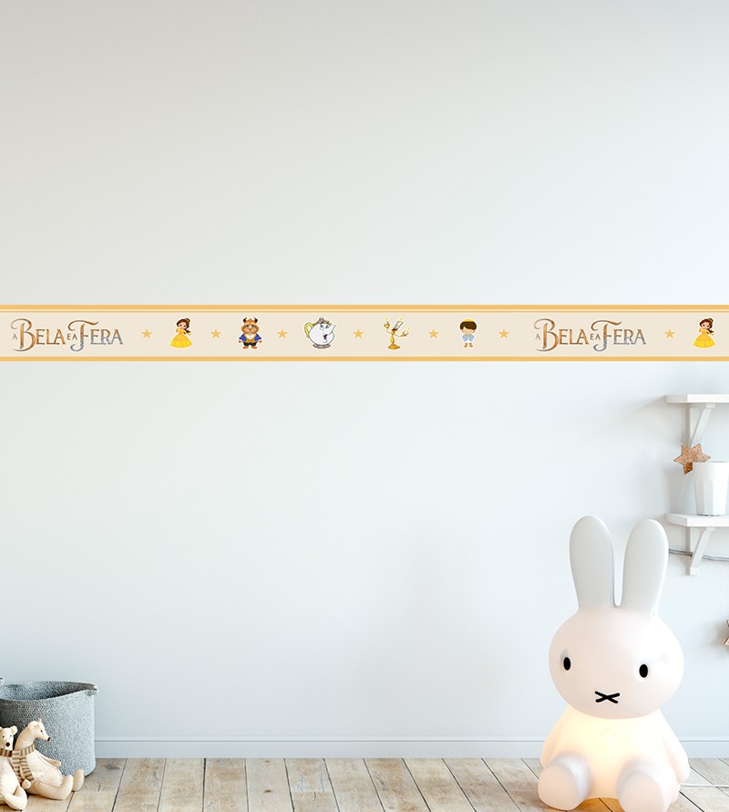 Border A Bela e a Fera Baby