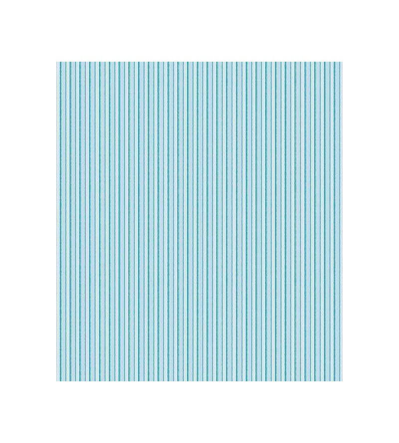 Papel de parede listrado azul, verde água e branco