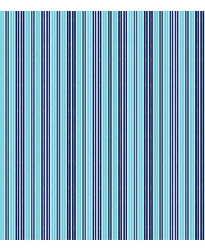 Papel de parede listrado azul e cinza