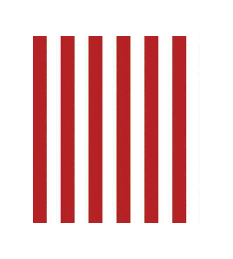 Papel de parede com listras brancas e vermelhas esfumaçadas - Listrado 39