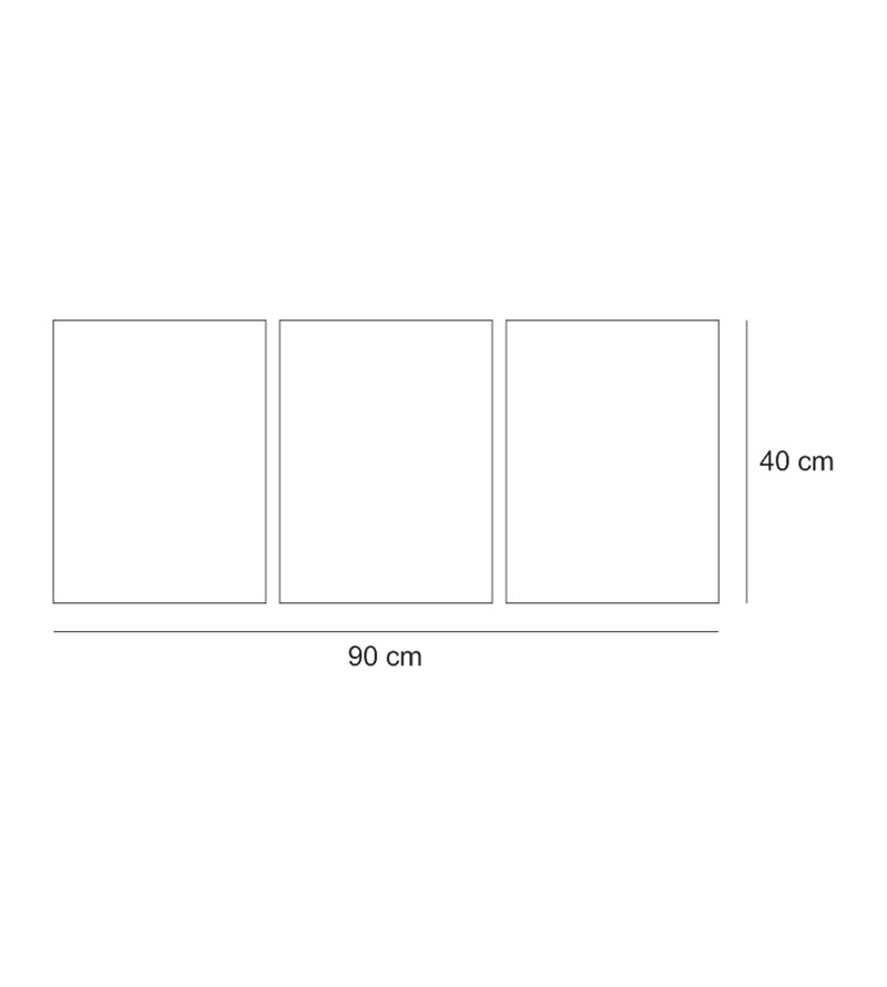 Quadros Compostos Modelo Paisagem Montanhas