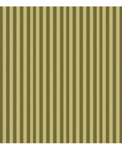 Papel de parede listrado em tons de verde musgo - Listrado 74