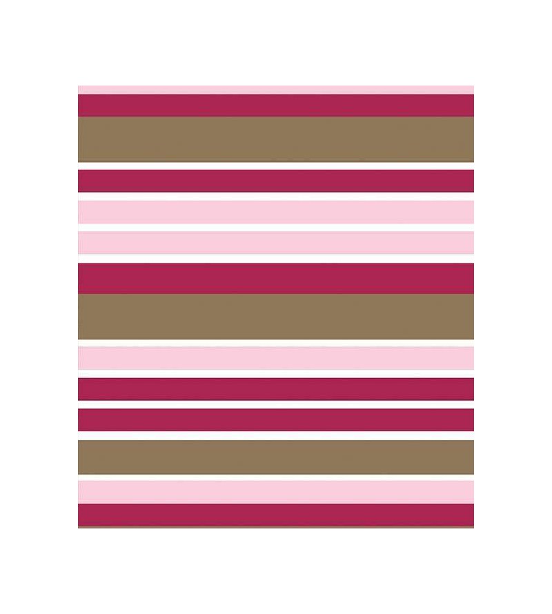 Papel de parede com listras em tons de marrom, rosa, vinho e branco - Listrado 97