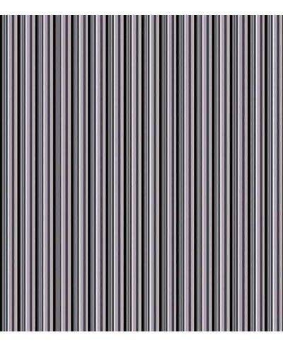 Papel de parede com listras cinza e preta - Listrado 164