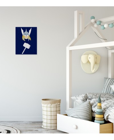 Quadro Decorativo Thor Logo