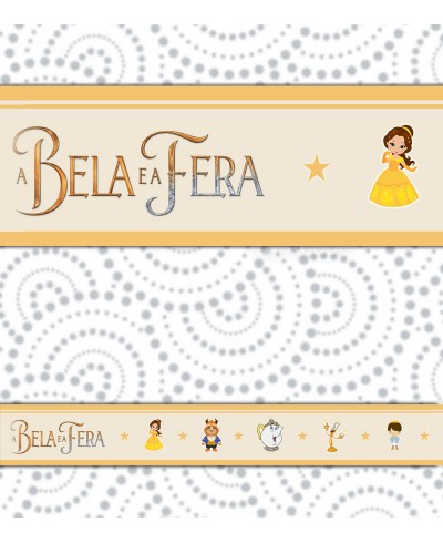 Border A Bela e a Fera Baby