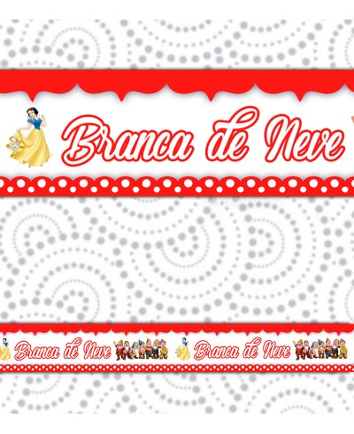 Border Branca de Neve e os Sete Anões