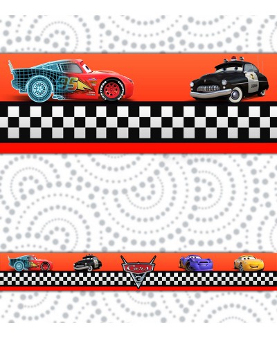 Border Disney Carros Corrida