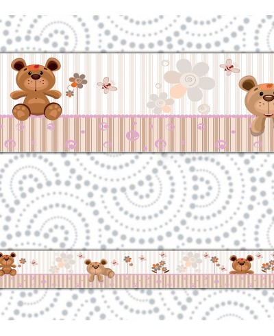 Border Ursinho Flores