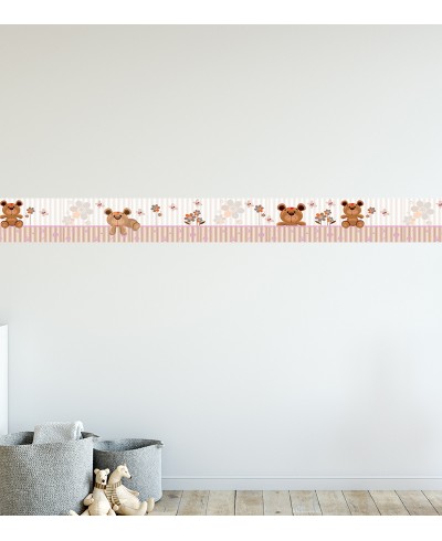 Border Ursinho Flores