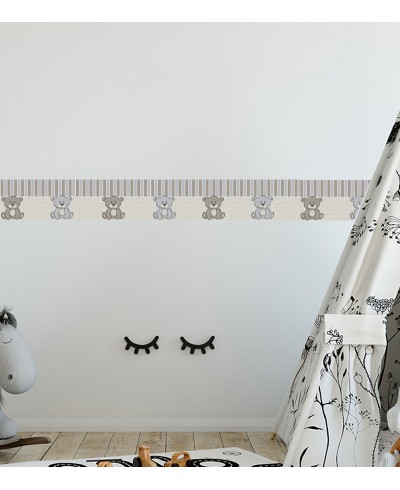 Border Baby Urso em Tons Escuros