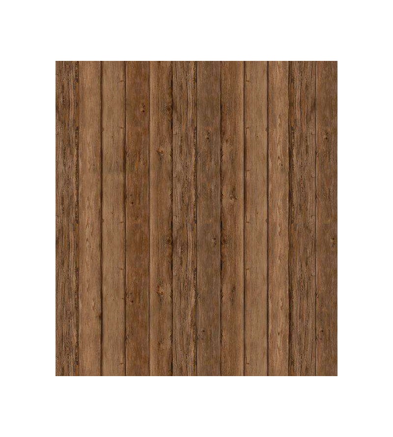 Papel de parede estilo madeira em tons de marrom, nude e cinza - Madeira 112