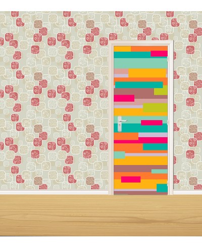 Adesivo de Porta Tacos Coloridos