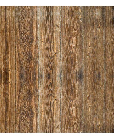 Papel de parede, estilo madeira rustica, com predominância de caramelo - Madeira 91