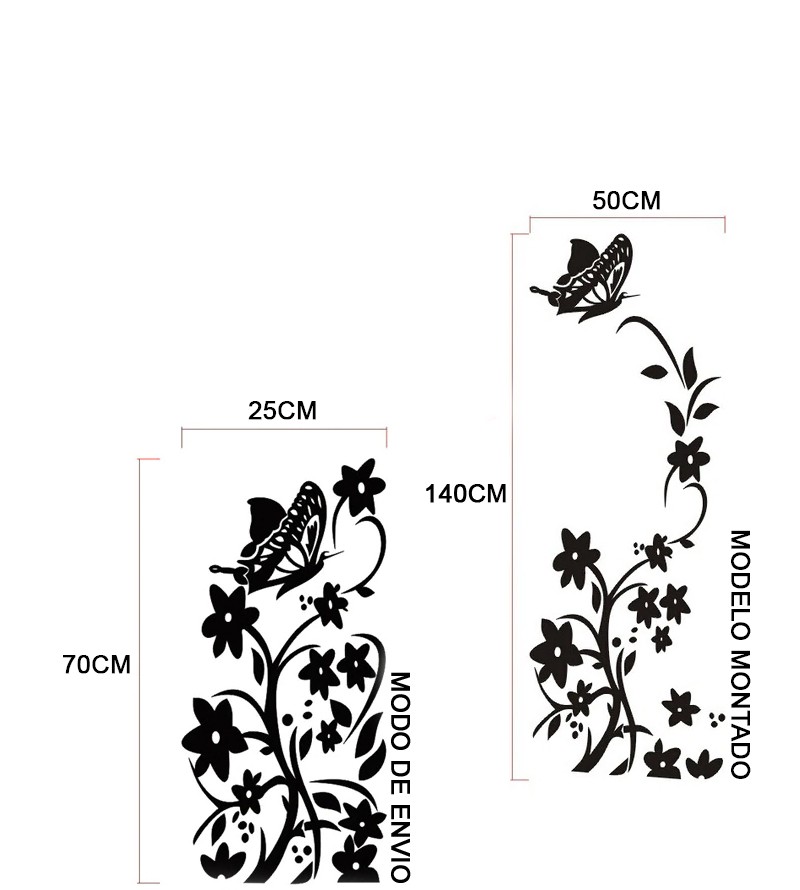 Adesivo Flor Geladeira