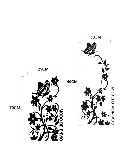 Adesivo Flor Geladeira