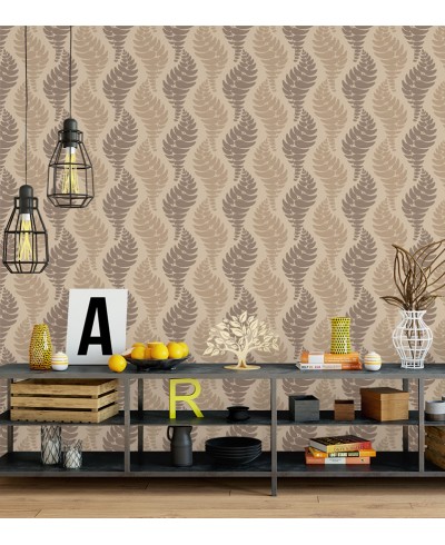 Papel de Parede Madrid em Tons de Bege e Nude