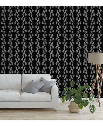 Papel de Parede Madrid em Tons de Branco e Preto