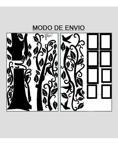 Adesivo Árvore Familiar Gigante