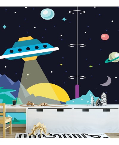 Papel de Parede Fotomural Nave Espacial