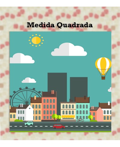 Papel de Parede Fotomural Cidade Parque