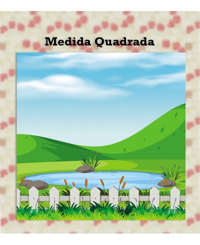 Papel de Parede Fotomural Paisagem Lago