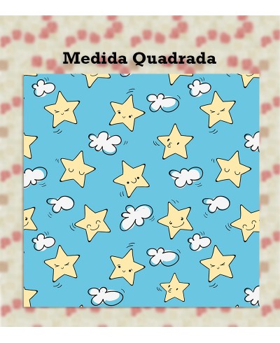 Papel de Parede Fotomural Estrelinhas