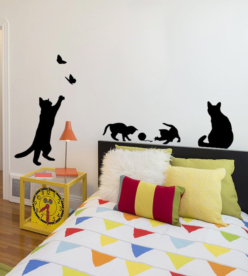 Adesivo Gatinhos Brincando