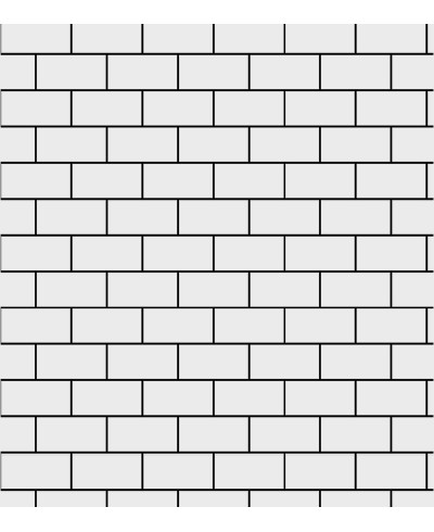 Papel de Parede Pedras Tijolos Brancos e Riscos em Preto