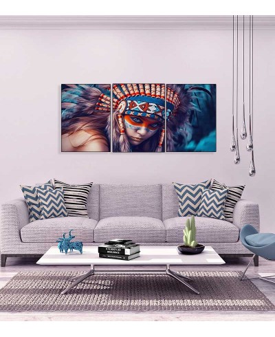 Quadro Composto Índia Apache